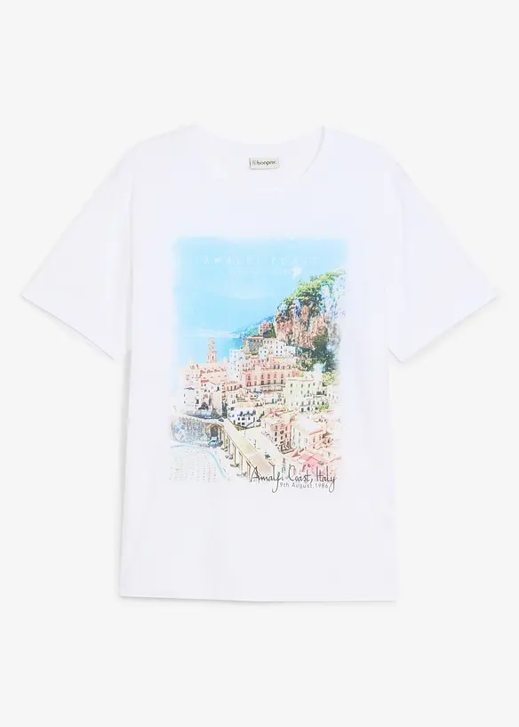 T-shirt in puro cotone biologico, bonprix