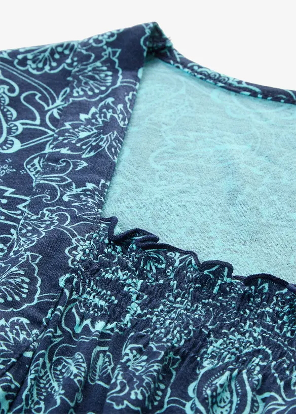 Tunica in maglina a maniche corte, bonprix