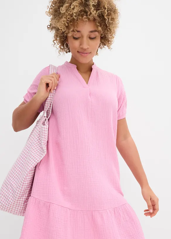 Miniabito in mussola, bonprix