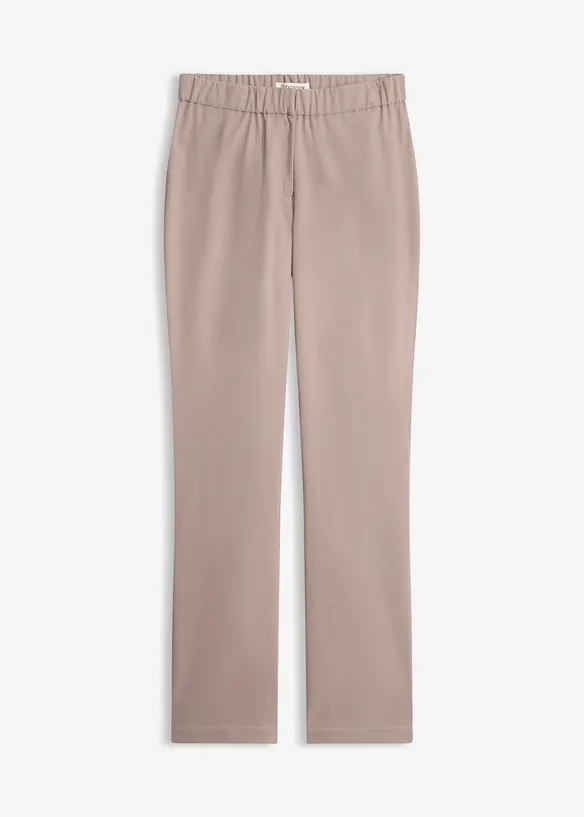 Pantaloni in bengalina elasticizzata, bonprix