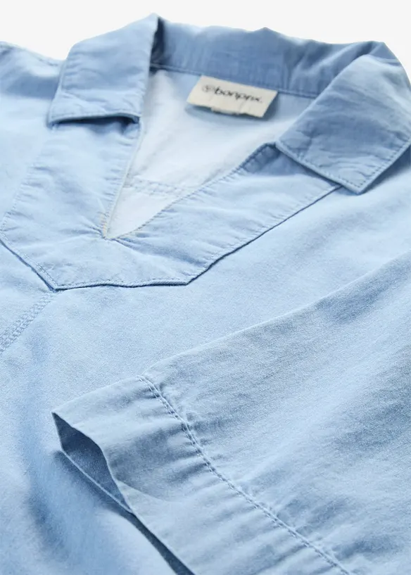 Tunica in jeans di cotone biologico, bonprix