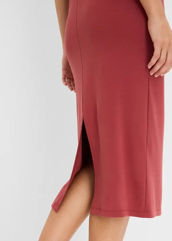 Abito in jersey punto di Roma, bonprix