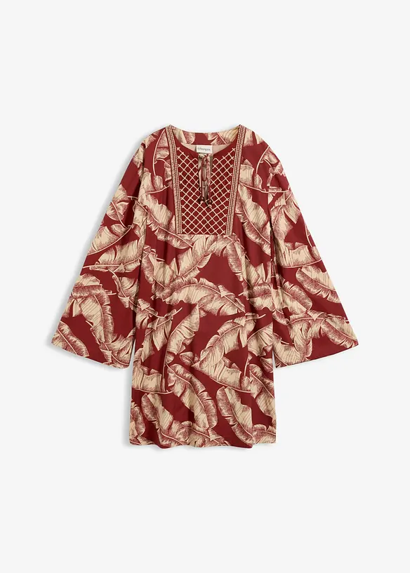 Abito tunica in misto viscosa fluido, bonprix