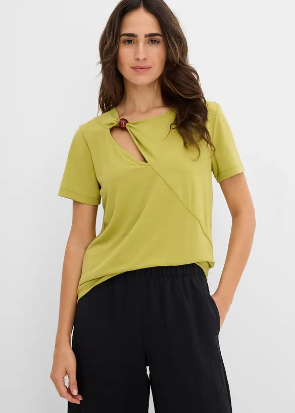 T-shirt in misto viscosa fluido, bonprix
