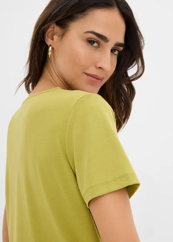 T-shirt in misto viscosa fluido, bonprix