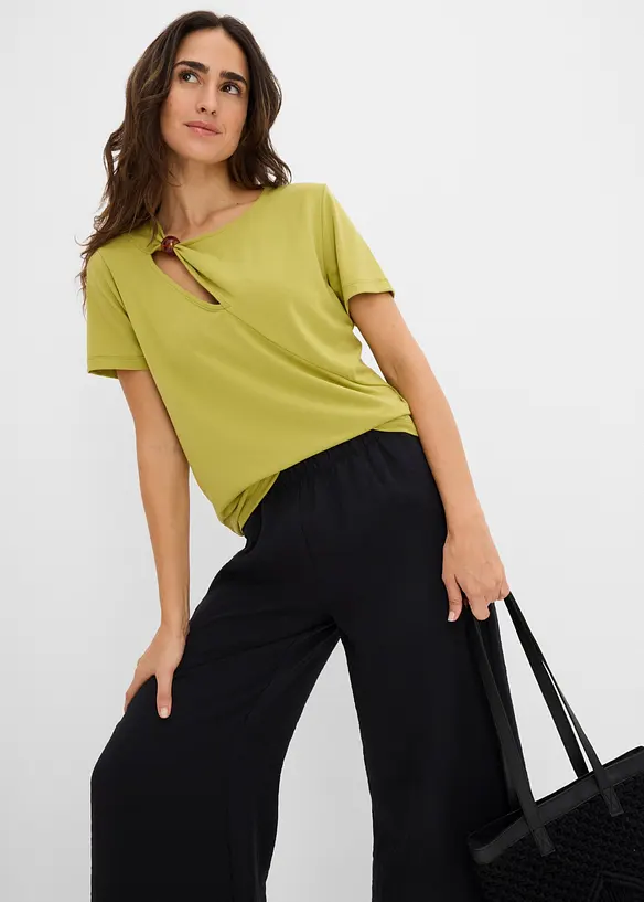T-shirt in misto viscosa fluido, bonprix