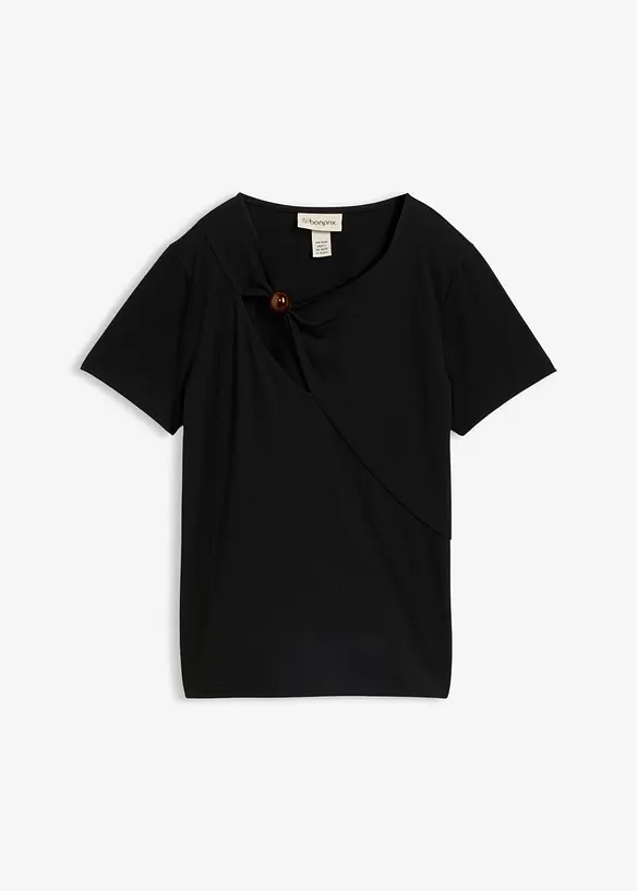 T-shirt in misto viscosa fluido, bonprix