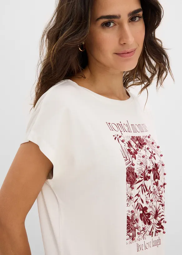 Maglia in misto viscosa, bonprix