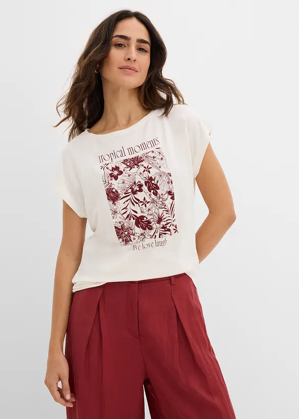 Maglia in misto viscosa, bonprix