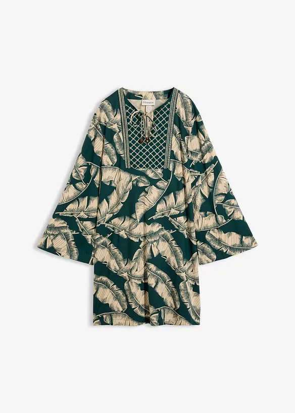 Abito tunica in misto viscosa fluido, bonprix