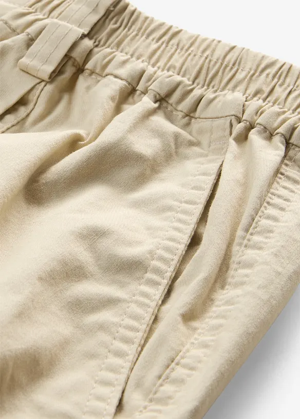 Pantaloni barrel in misto cotone, bonprix