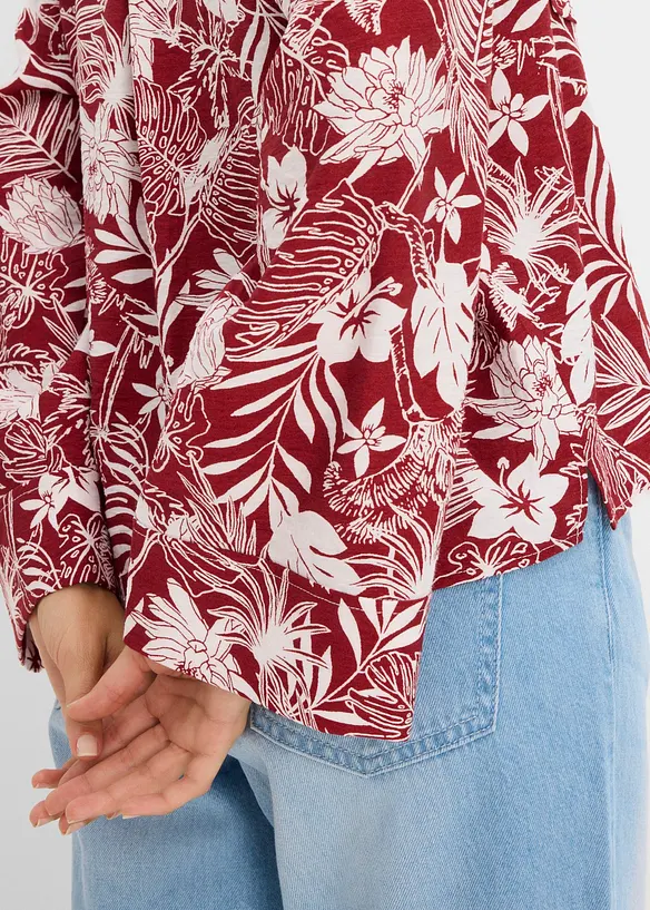 Blusa in stile resort in misto viscosa, bonprix