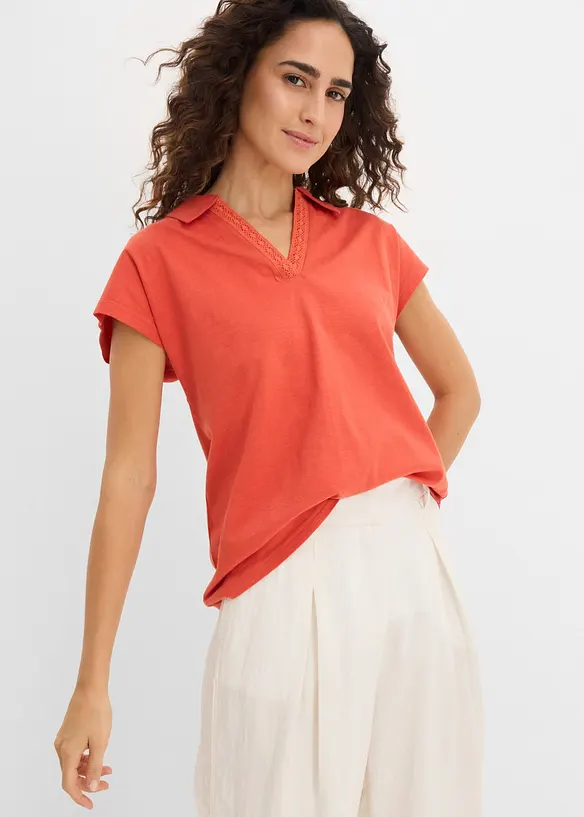 Polo in puro cotone biologico, bonprix