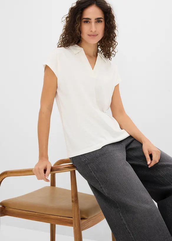 Polo in puro cotone biologico, bonprix