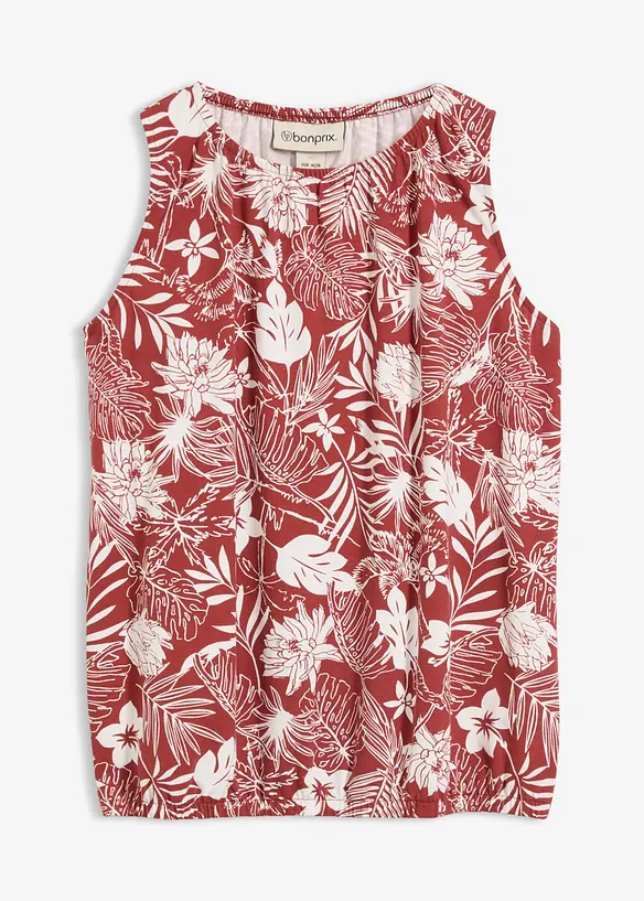 Top in jersey di misto viscosa, bonprix