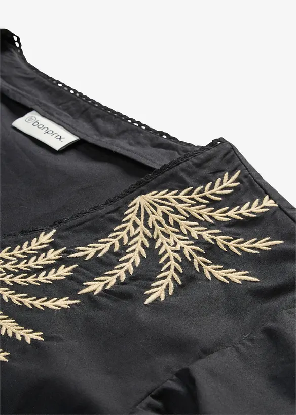 Blusa con ricamo, bonprix