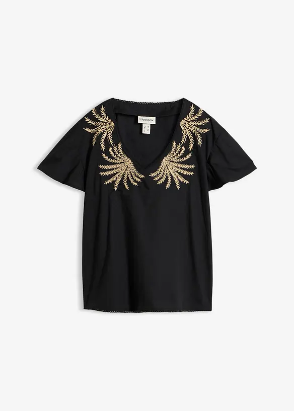Blusa con ricamo, bonprix
