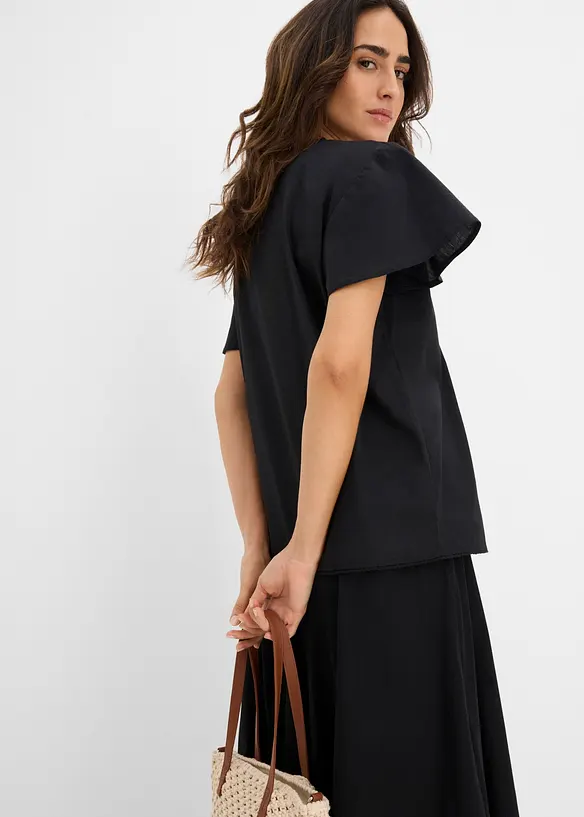 Blusa con ricamo, bonprix