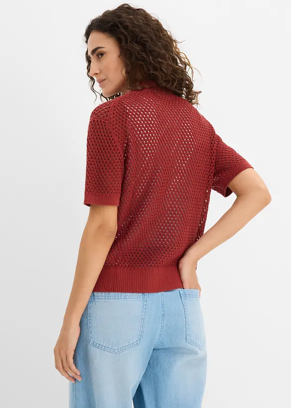 Cardigan traforato, bonprix