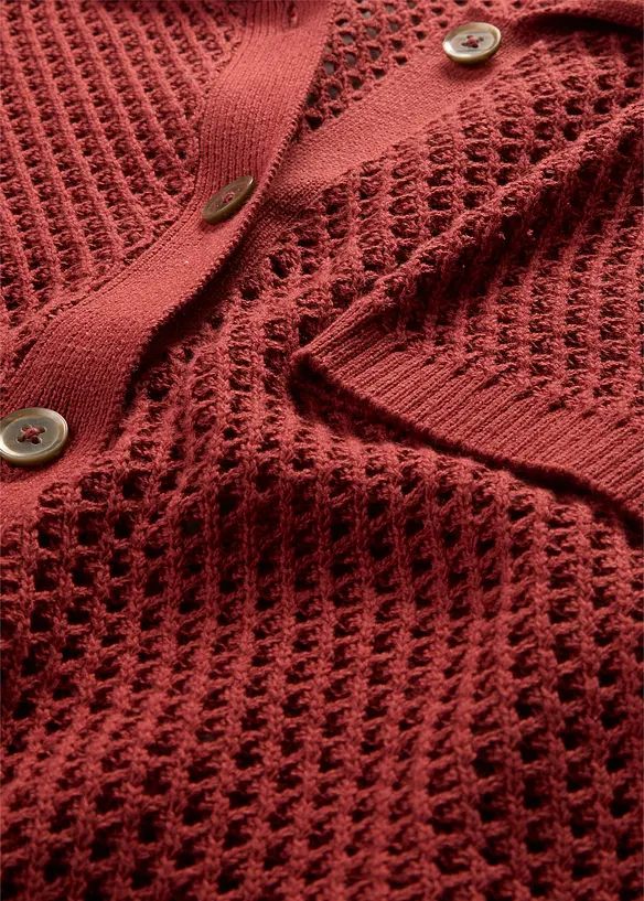 Cardigan traforato, bonprix