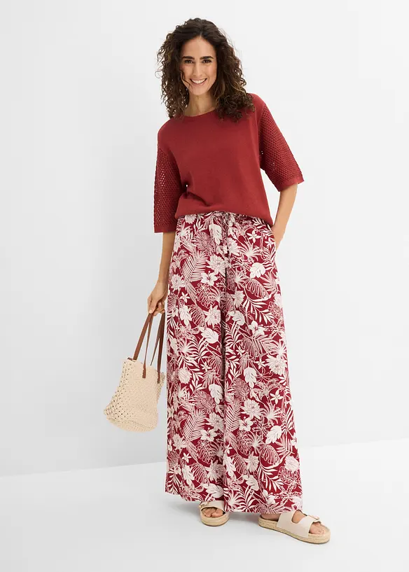 Maglione in misto cotone, bonprix