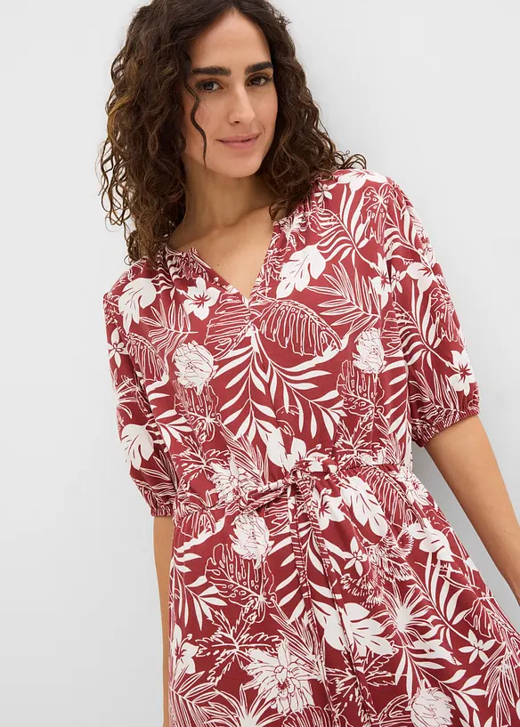 Abito in jersey di misto viscosa morbido, bonprix