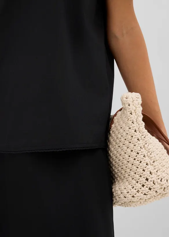 Blusa con ricamo, bonprix