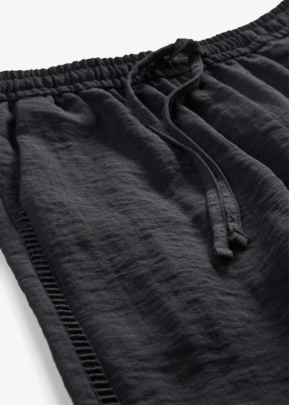 Bermuda in misto viscosa con elastico in vita, bonprix