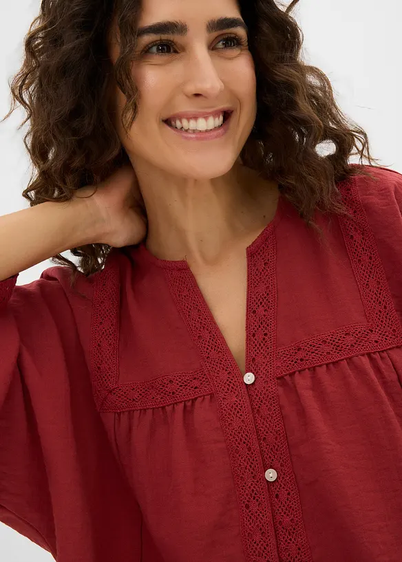 Camicetta in misto viscosa, bonprix