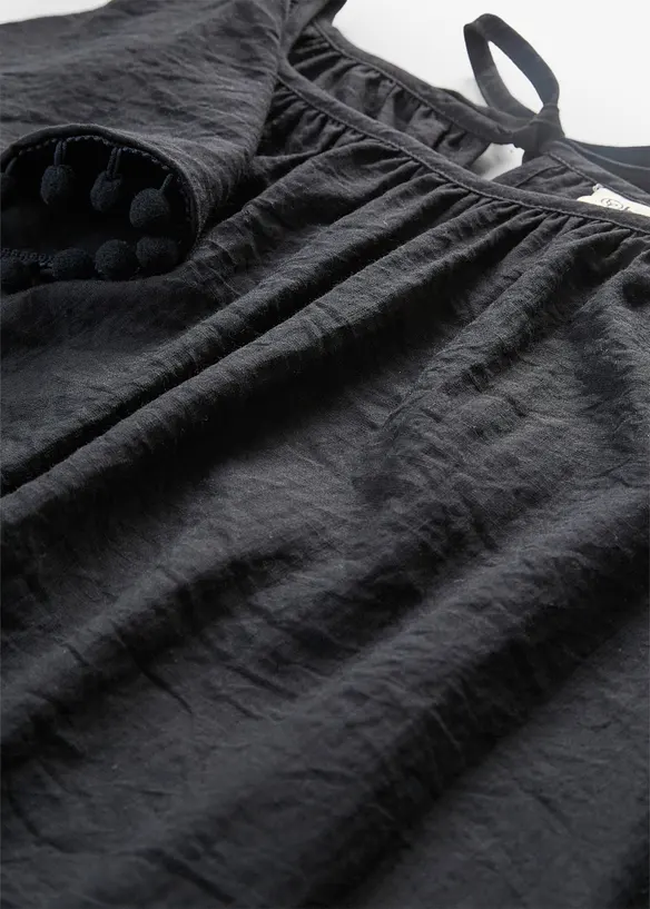 Blusa in misto viscosa morbido, bonprix