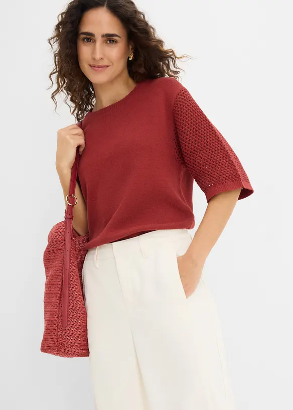 Pantaloni estivi cropped, bonprix