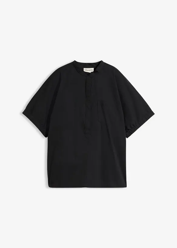 Blusa a maniche corte con spalle scese, bonprix