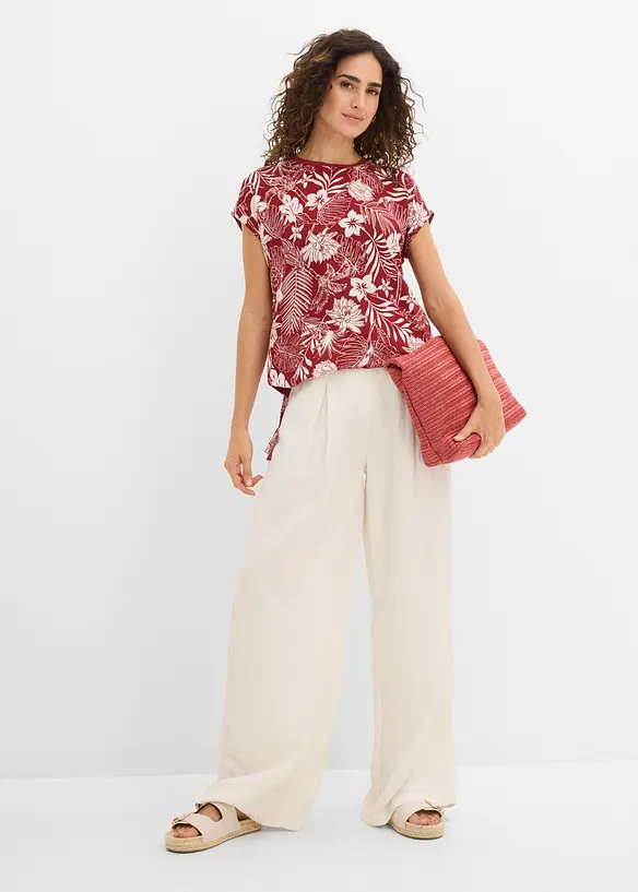 T-shirt in misto viscosa, bonprix