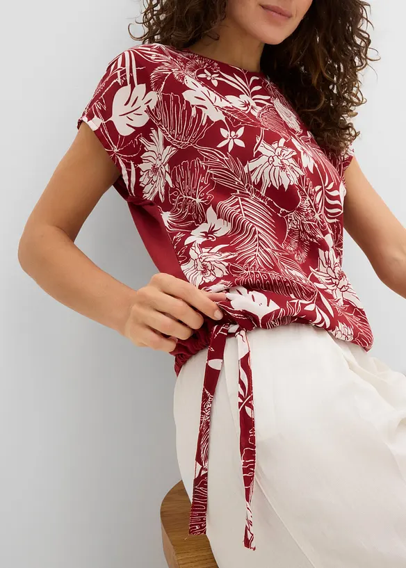 T-shirt in misto viscosa, bonprix