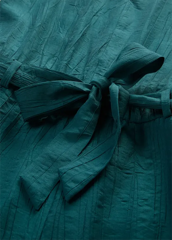 Tuta elegante in viscosa con collo a calice, bonprix