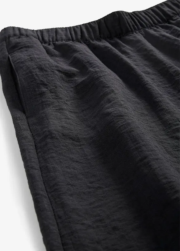 Pantaloni culotte in misto viscosa fluente, bonprix