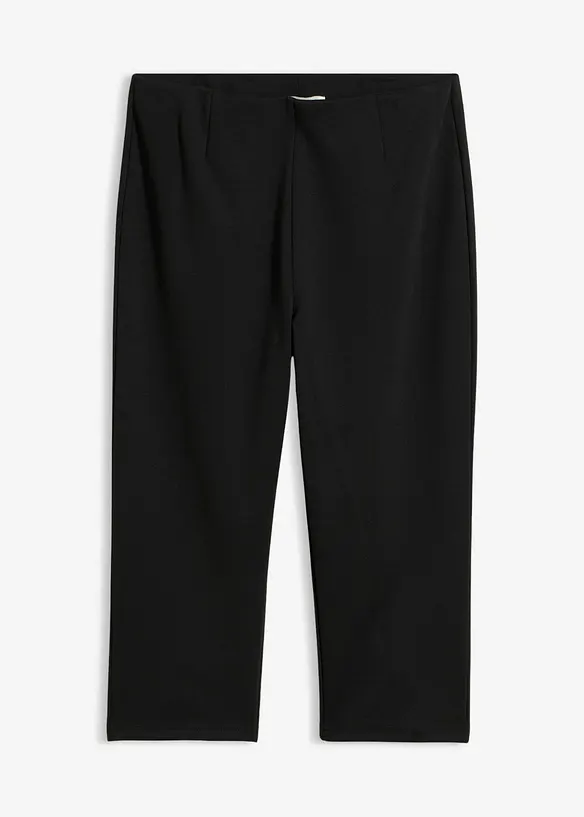 Pantaloni capri in punto di Roma, bonprix