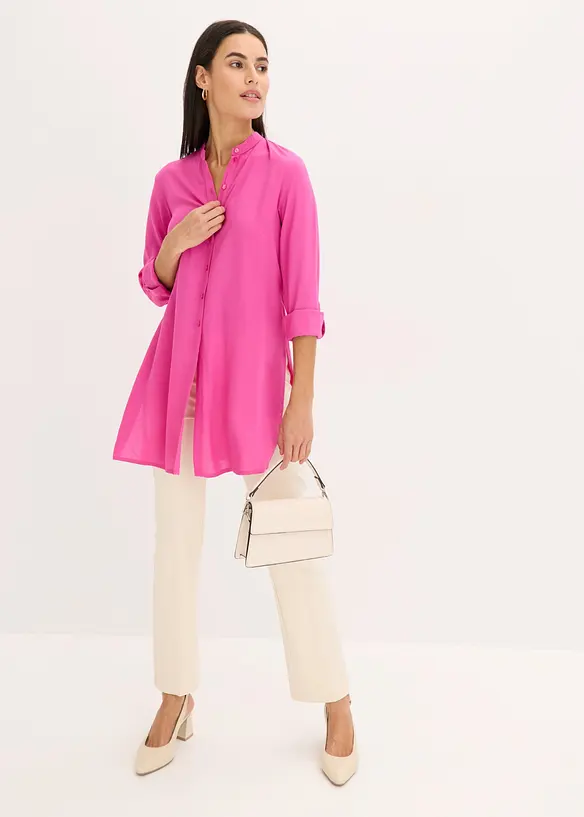 Camicetta lunga in viscosa, bonprix