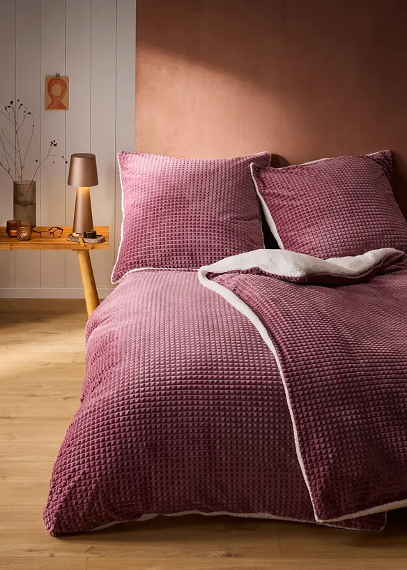 Biancheria da letto con effetto cachemire in rilievo, bonprix