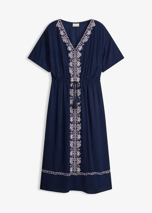 Abito midi in viscosa fluente, bonprix