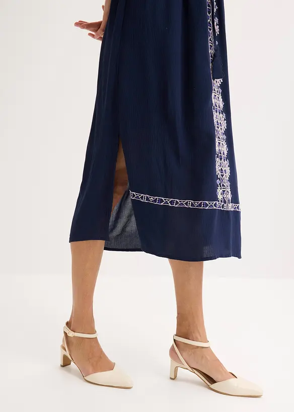Abito midi in viscosa fluente, bonprix