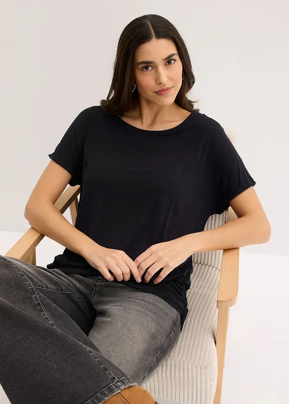 Maglia in misto viscosa morbido, bonprix