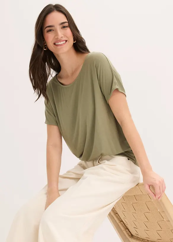 Maglia in misto viscosa morbido, bonprix