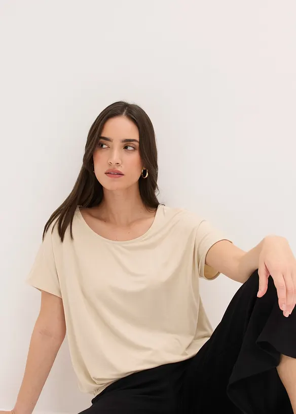 Maglia in misto viscosa morbido, bonprix