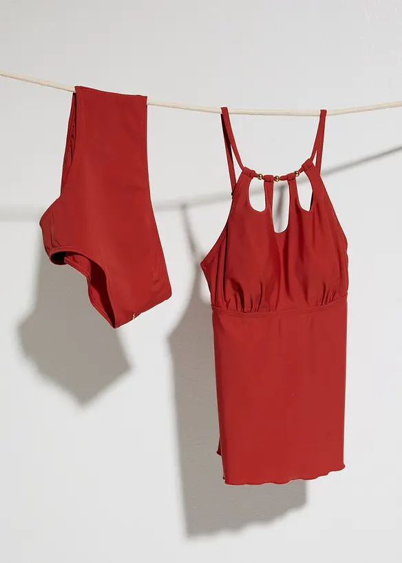 Tankini con cut-out  (set 2 pezzi), bonprix