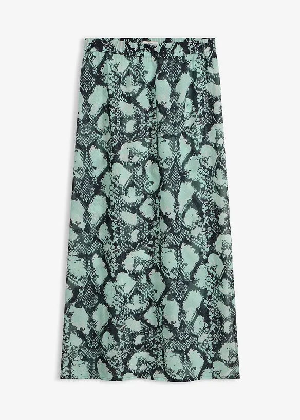 Gonna copricostume lunga in chiffon leggero, bonprix