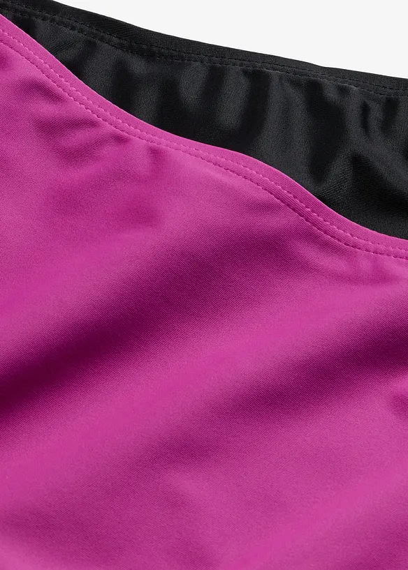 Slip a vita alta per bikini (pacco da 2), bonprix