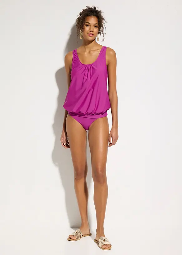 Slip a vita alta per bikini (pacco da 2), bonprix
