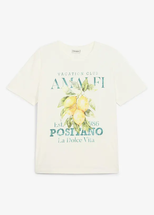 T-shirt in puro cotone biologico, bonprix
