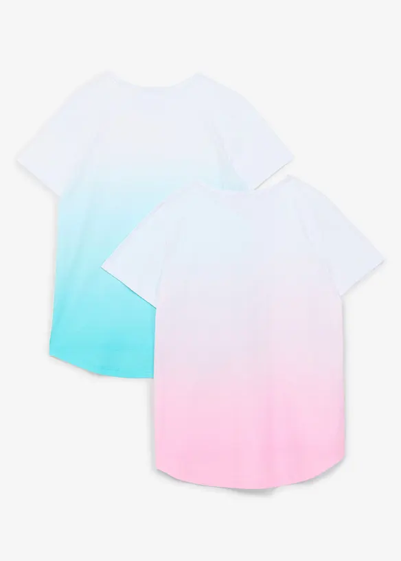 T-shirt con cotone biologico (pacco da 2), bonprix